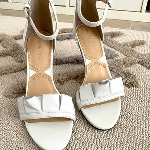 Adrienne Vittadini White Heels